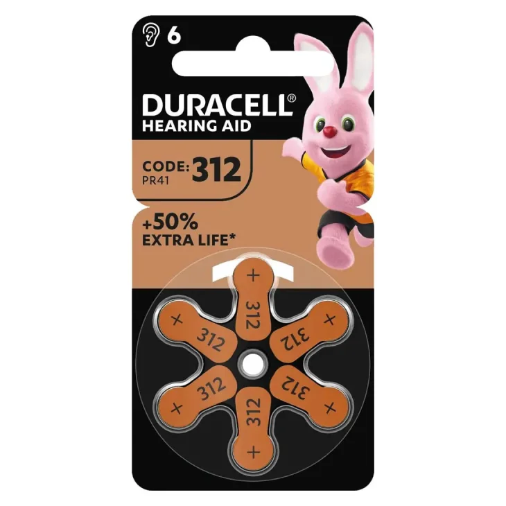 DURACELL EASY TAB 312 MARRONE