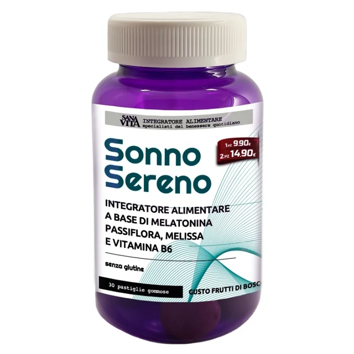 SANAVITA SONNO SERENO 30GOMM SANAVITA SONNO SERENO 30GOMM