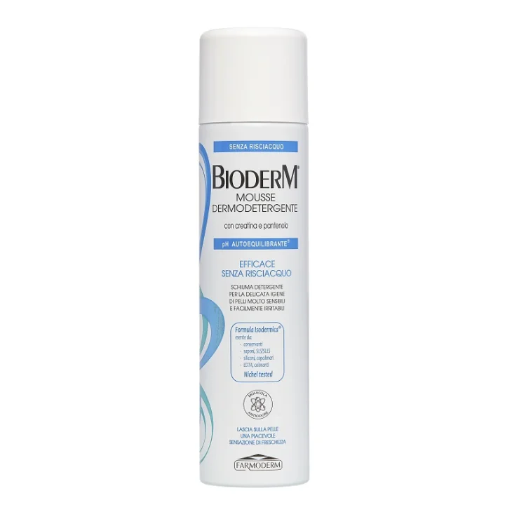 BIODERM MOUSSE DERMODETERGENTE BIODERM MOUSSE DERMODETERGENTE