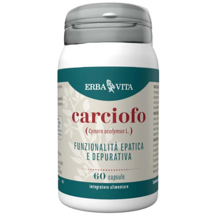 CARCIOFO 60CPS 550MG N/F ERBAV CARCIOFO 60CPS 550MG N/F ERBAV