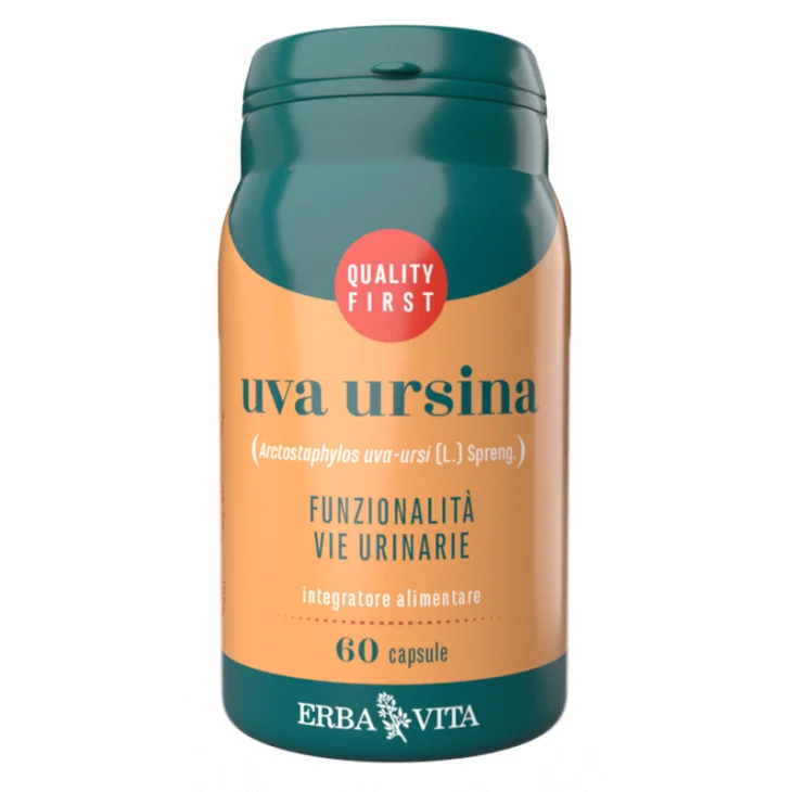 UVA URSINA 60CPS 500MG ERBAVIT UVA URSINA 60CPS 500MG ERBAVIT