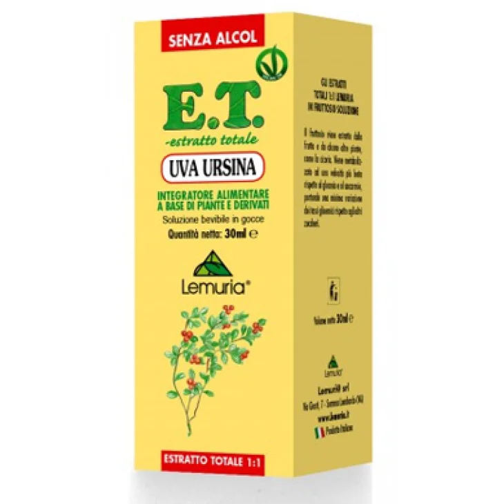 UVA URSINA E.T. 30ML LEMURIA UVA URSINA E.T. 30ML LEMURIA