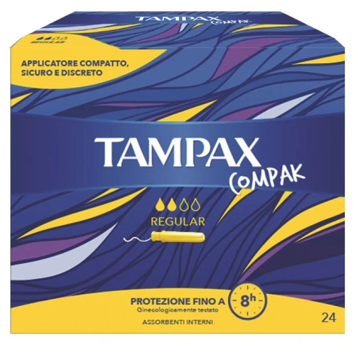 TAMPAX COMPAX REG 24PZ TAMPAX COMPAX REG 24PZ