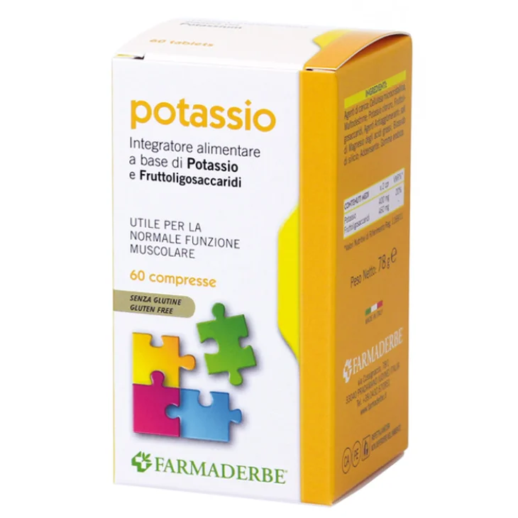 NUTRA LINE POTASSIO 60CPR NUTRA LINE POTASSIO 60CPR