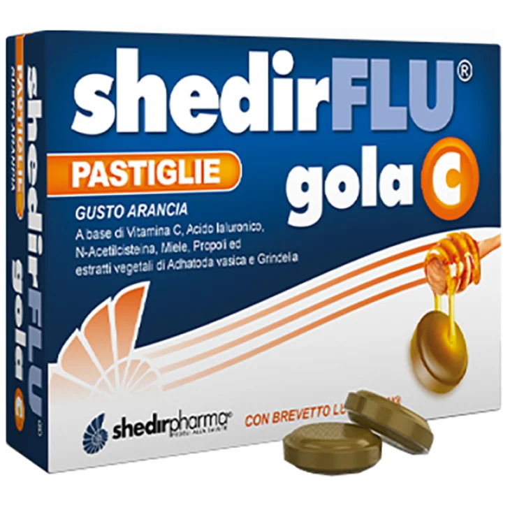 SHEDIRFLU GOLA C ARANCIA36PAST