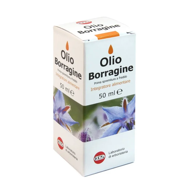 BORRAGGINE OLIO VEG 50ML KOS