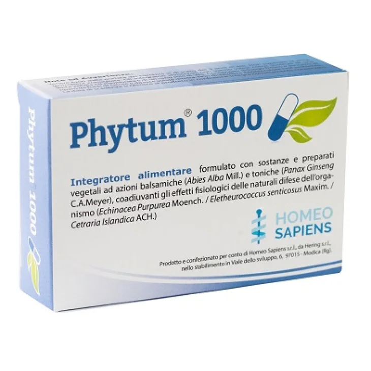 PHYTUM 1000 30CPS 500MG