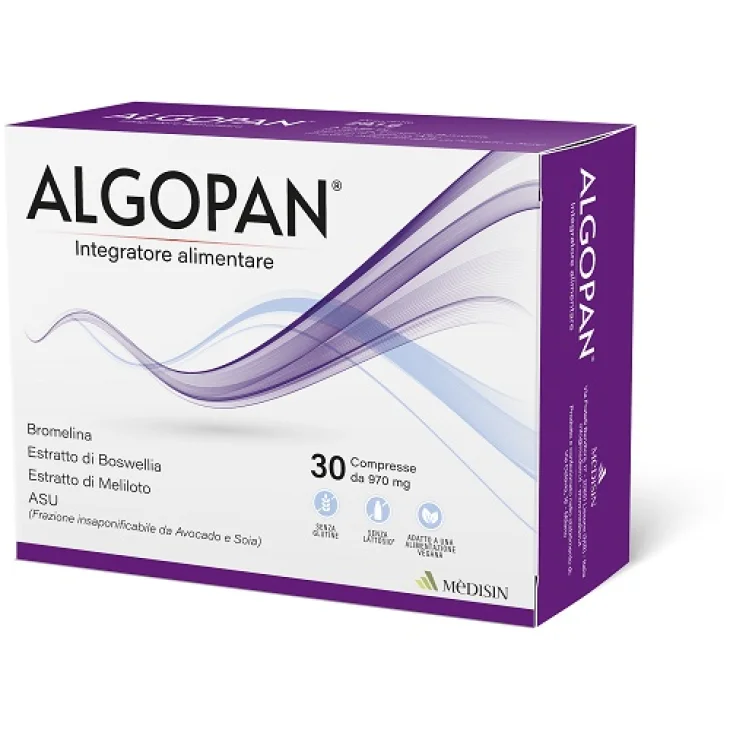 Algopan Integratore per la Funzionalit&agrave; Articolare 30 Compresse