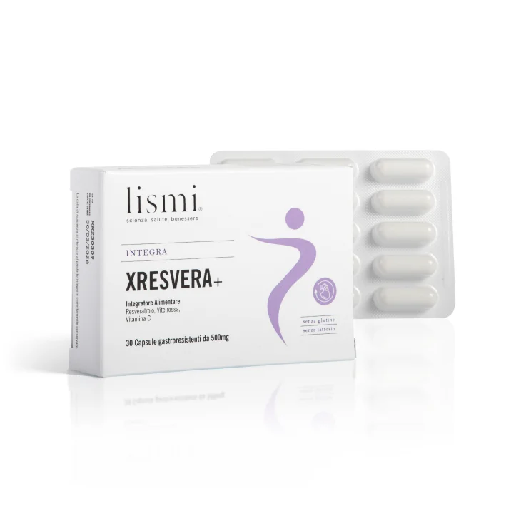 Lismi Xresvera+ Integratore Benessere Cardiovascolare 30 capsule Lismi Xresvera+ Integratore Benessere Cardiovascolare 30 capsule