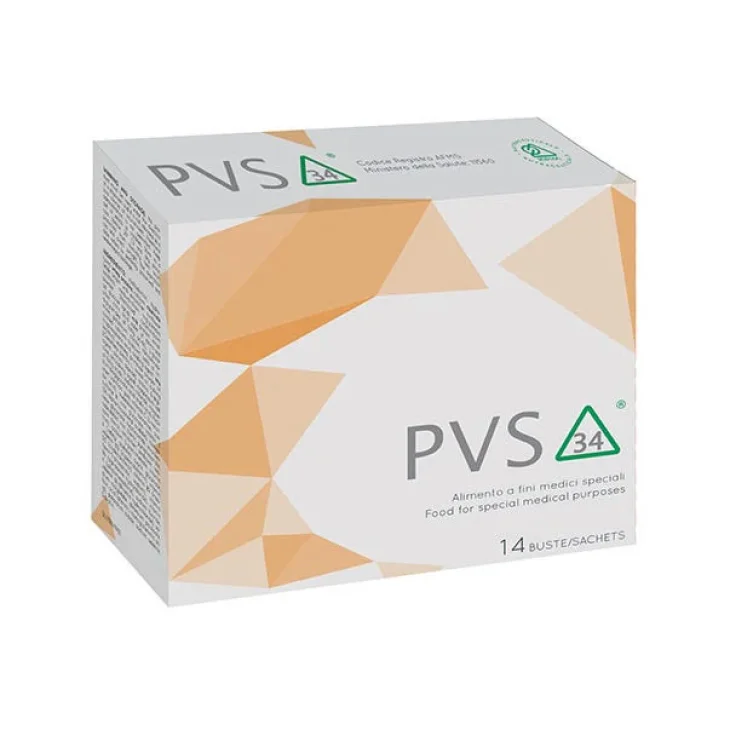 Pvs34 Alimento a fini medici speciali per Malnutrizione 14 Bustine Monodose