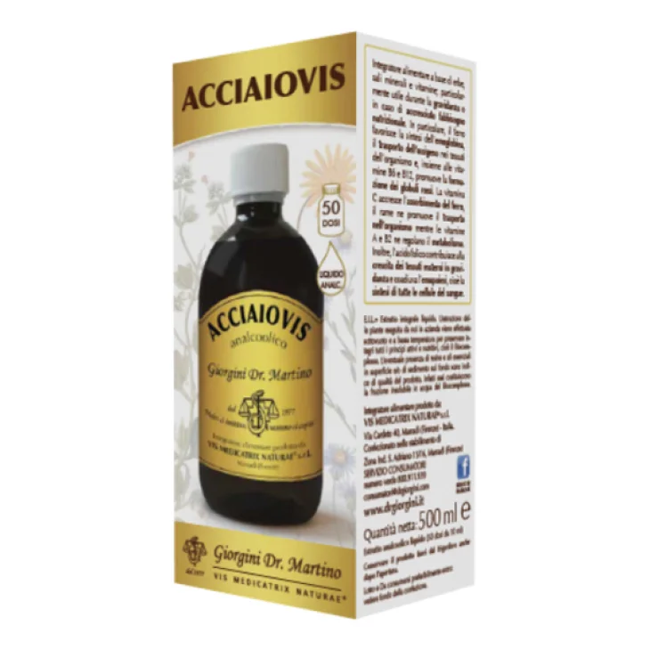 ACCIAIOVIS LIQ ANALCO 500ML ACCIAIOVIS LIQ ANALCO 500ML