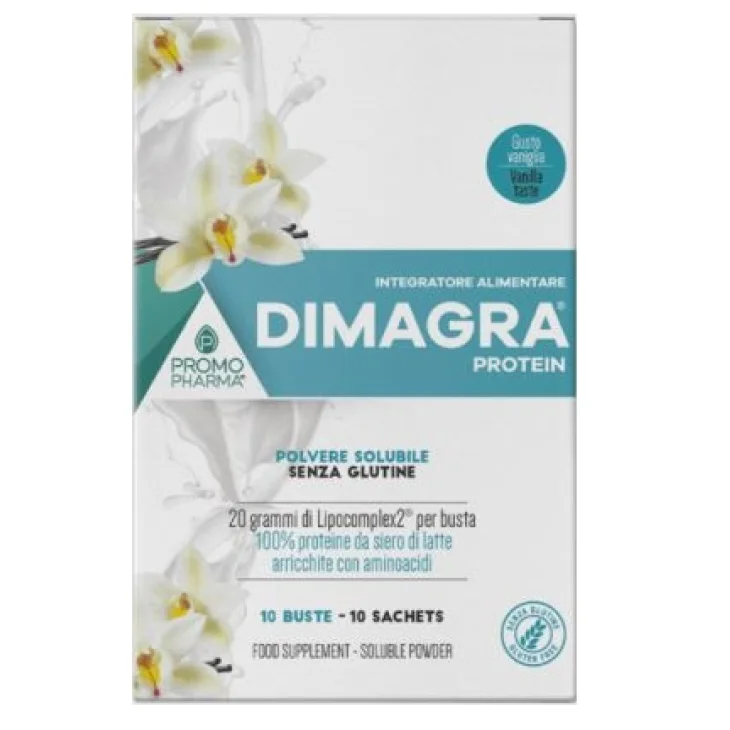 DIMAGRA PROTEIN NEUTRO 10BUSTE DIMAGRA PROTEIN NEUTRO 10BUSTE