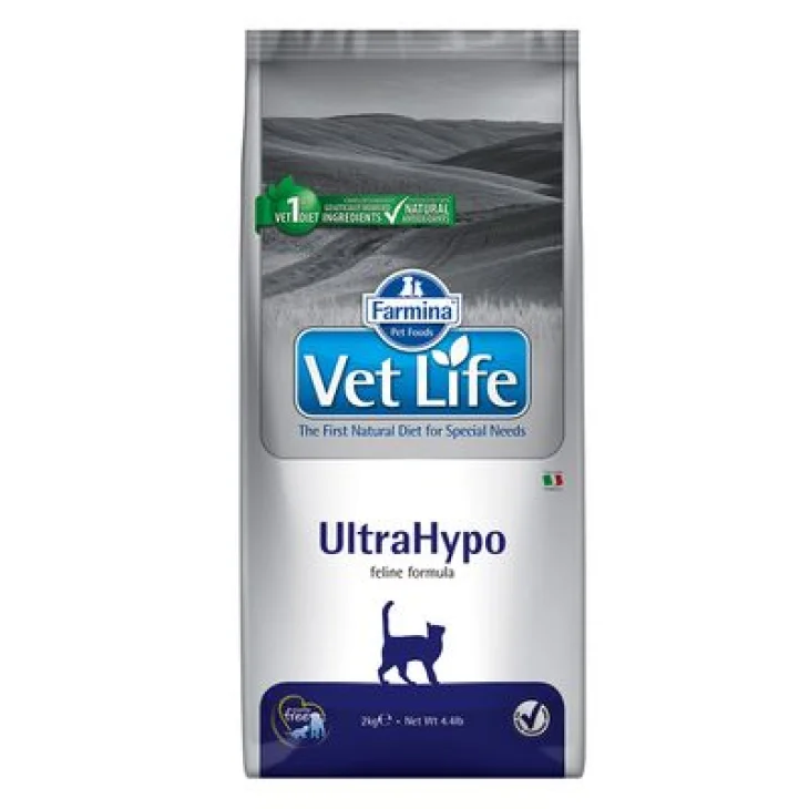 Farmina Vet Life UltraHypo Croccantini per gatti adulti 2 kg