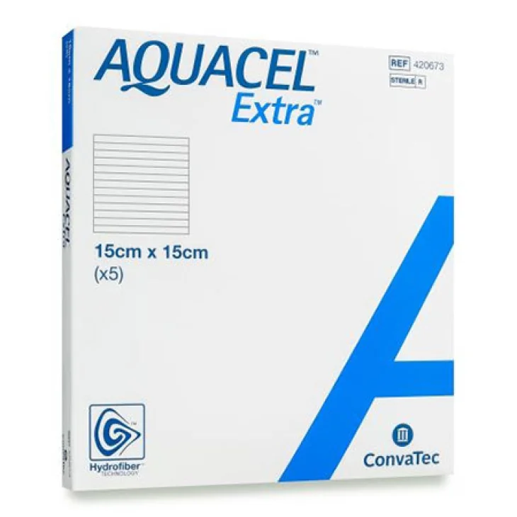 AQUACEL EXTRA HYDROFIBER 15X15 AQUACEL EXTRA HYDROFIBER 15X15