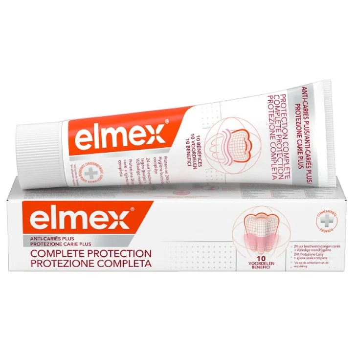 Elmex Dentifricio Caries Plus Protezione Completa 75 ml