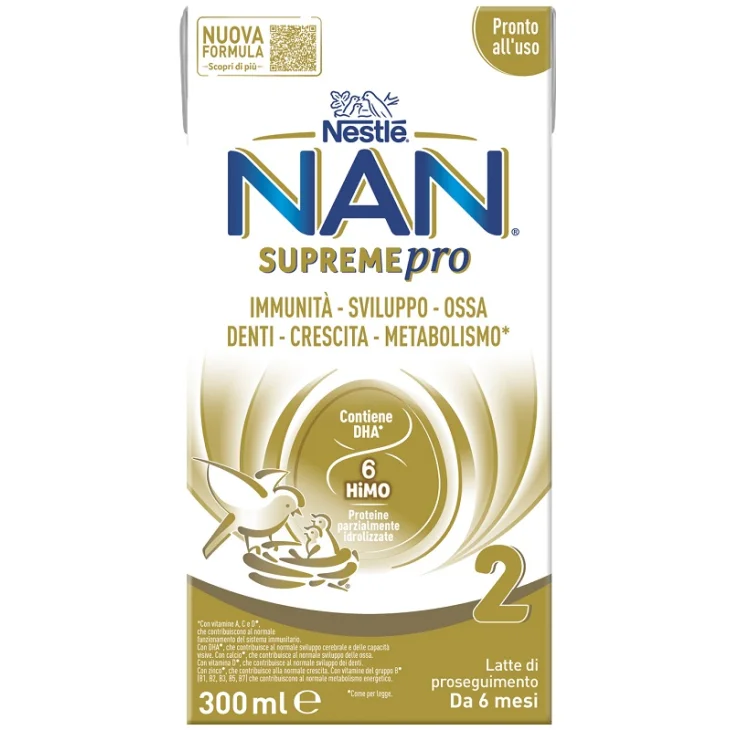 Nestl&eacute; NAN Supreme Pro 2 Latte di Proseguimento dai 6 Mesi 300 ml