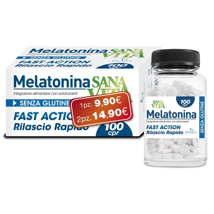 SANAVITA MELATONINA 100CPR SANAVITA MELATONINA 100CPR