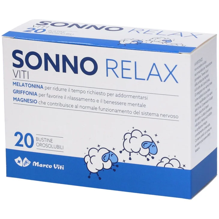 Marco Viti Farmaceutici Sonno Relax Integratore per Sonno 20 Buste