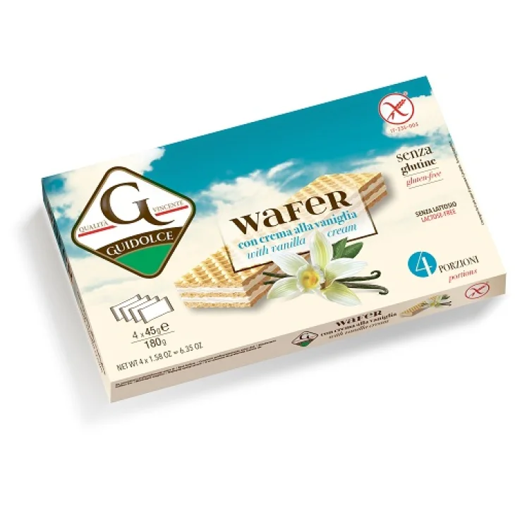 WAFER GUSTO VANIGLIA 4X45G WAFER GUSTO VANIGLIA 4X45G