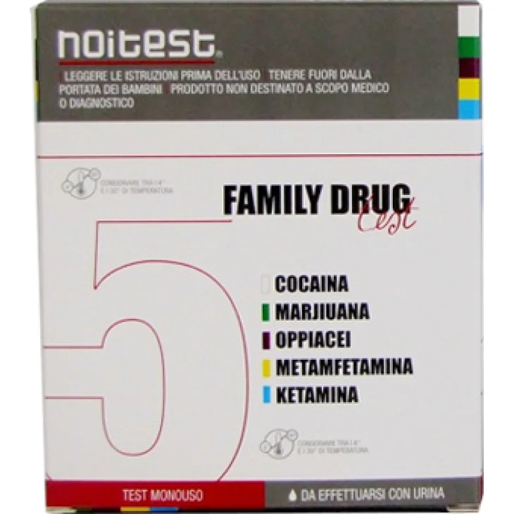 FAMILY DRUG TEST 1PZ (URINA) FAMILY DRUG TEST 1PZ (URINA)
