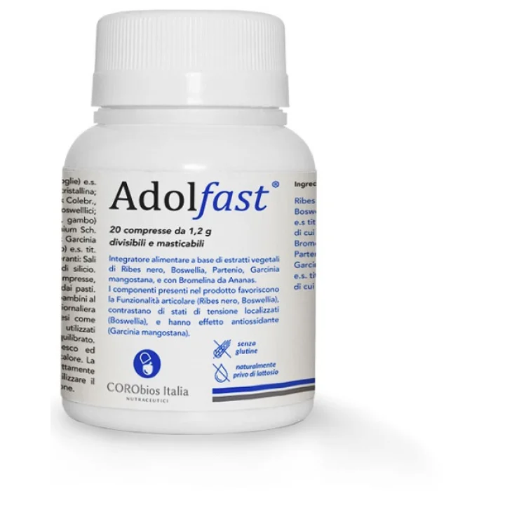 ADOLFAST 20CPR MASTIC FLACONE ADOLFAST 20CPR MASTIC FLACONE