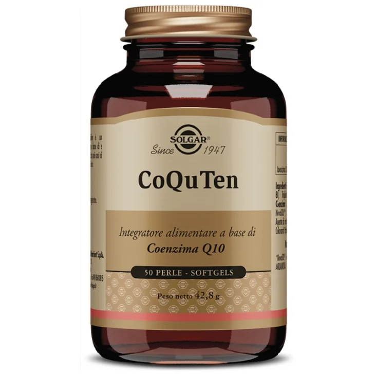 Solgar CoQuTen Integratore di Coezima Q10 50 perle softgel