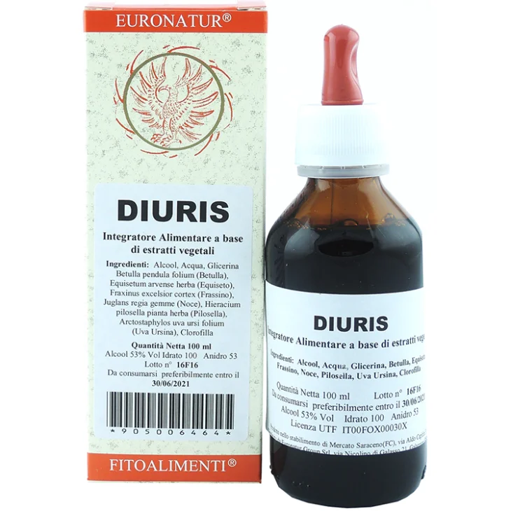 DIURIS GTT 100ML ""EURONATUR DIURIS GTT 100ML ""EURONATUR