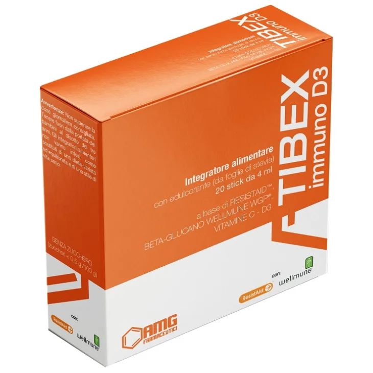 TIBEX IMMUNO D3 20 STICK PACK DA 4 ML TIBEX IMMUNO D3 20 STICK PACK DA 4 ML