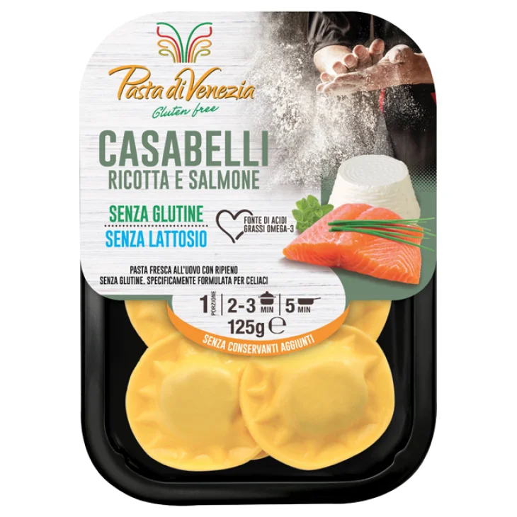PASTA DI VENEZIA CASABELLI RICOTTA E SALMONE 125 G