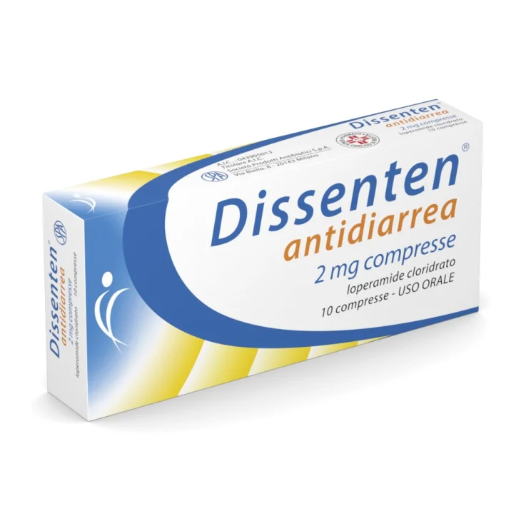 DISSENTEN ANTIDIARREA*10 cpr 2 mg