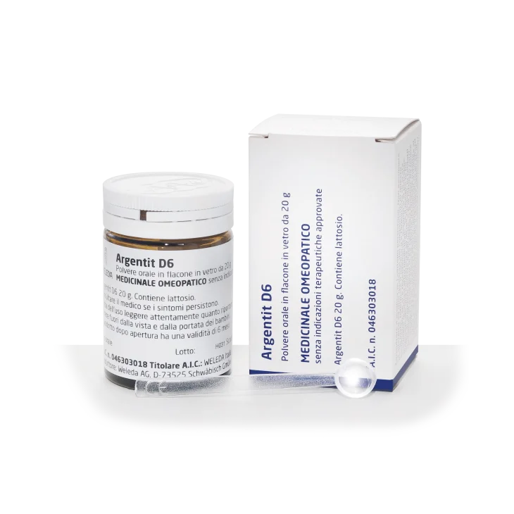 ARGENTIT*6 DH orale polv 20 g flacone