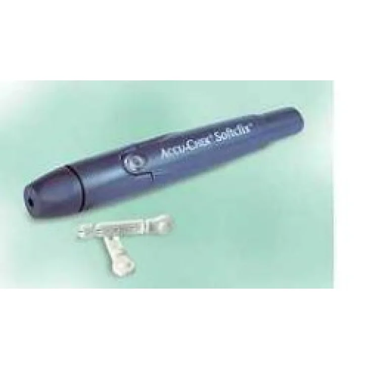 PENNA PUNGIDITO ACCU-CHEK SOFTCLIX + 25 LANCETTE SOFTCLIX +MANUALE DI UTILIZZO