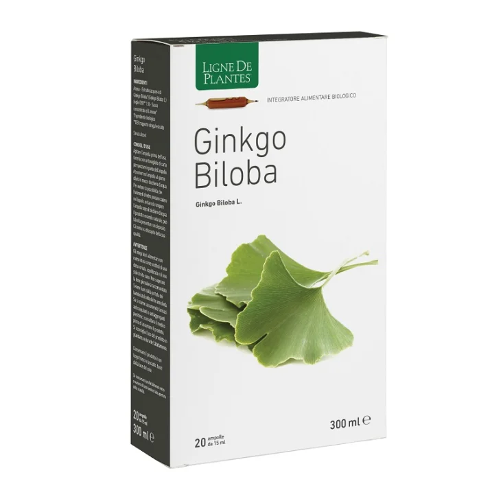 GINKGO BILOBA BIOLOGICO 20 AMPOLLE BEVIBILI DA 15 ML