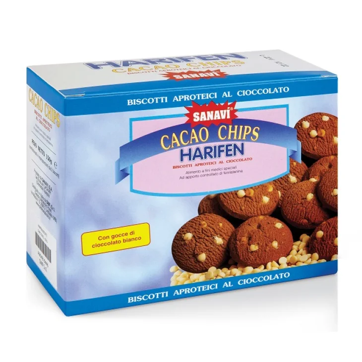 HARIFEN CHIPS CACAO BIANCO 150 G
