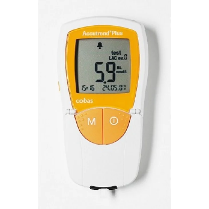 TEST ACCUTREND PLUS PER LETTURA GLICEMIA COLESTEROLEMIA TRIGLICERIDI LATTATO