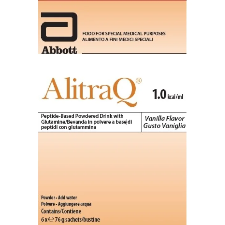 ALITRAQ VANIGLIA 6 BUSTINE DA 76 G