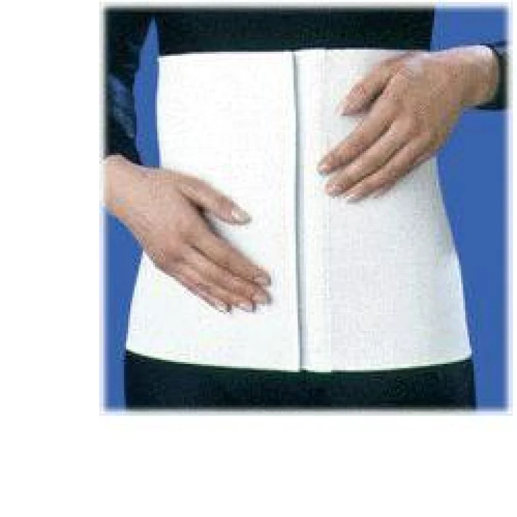 ORIONE 3091 FASCIA REGOLABILE TESSUTO TRE STRISCE BIANCO XXL