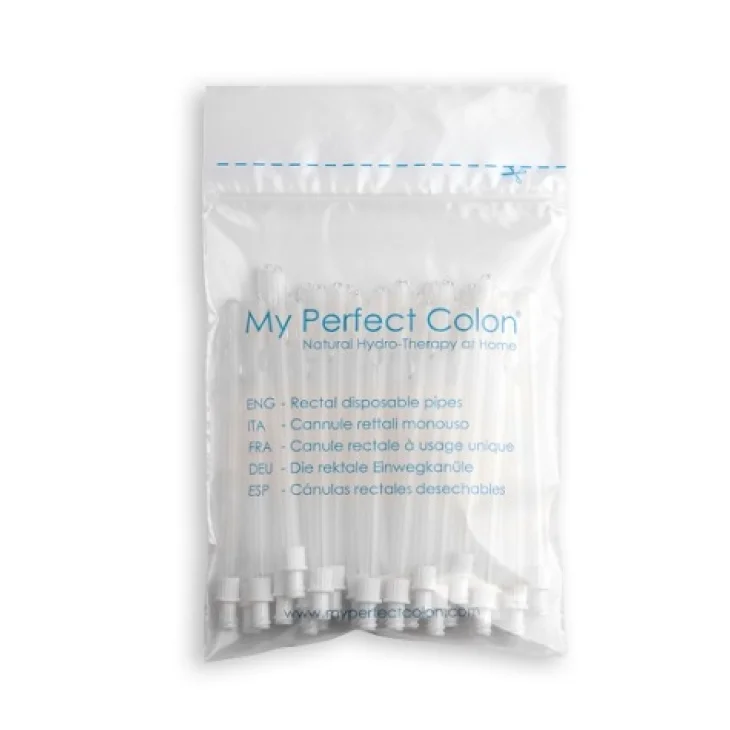 CANNULA RETTALE MONOUSO RICAMBIO MY PERFECT COLON 30 PEZZI CANNULA RETTALE MONOUSO RICAMBIO MY PERFECT COLON 30 PEZZI