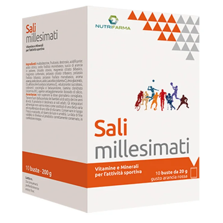 SALI MILLESIMATI 10 BUSTINE 20 G