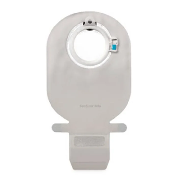 SACCA PER ILEOSTOMIA SENSURA MIO 430 CLICK APERTA CON APERTURA ISPEZIONABILE HIDE-AWAY SISTEMA A 2 PEZZI MIDI FLANGIA 60MM 30 PEZZI