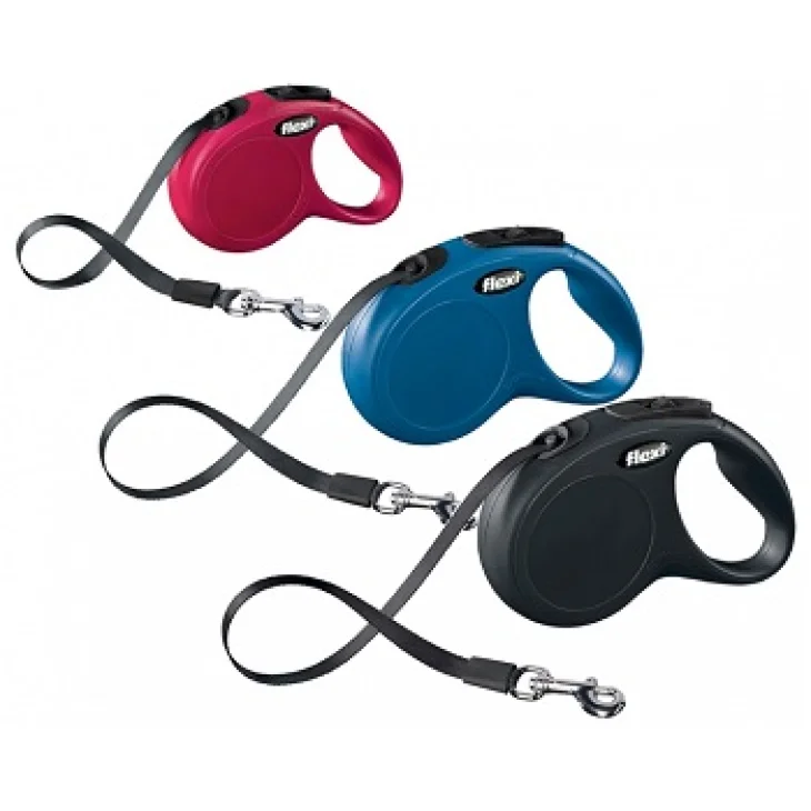 FLEXI NEW CLASSIC IN FETTUCCIA XS 3M ROSSO