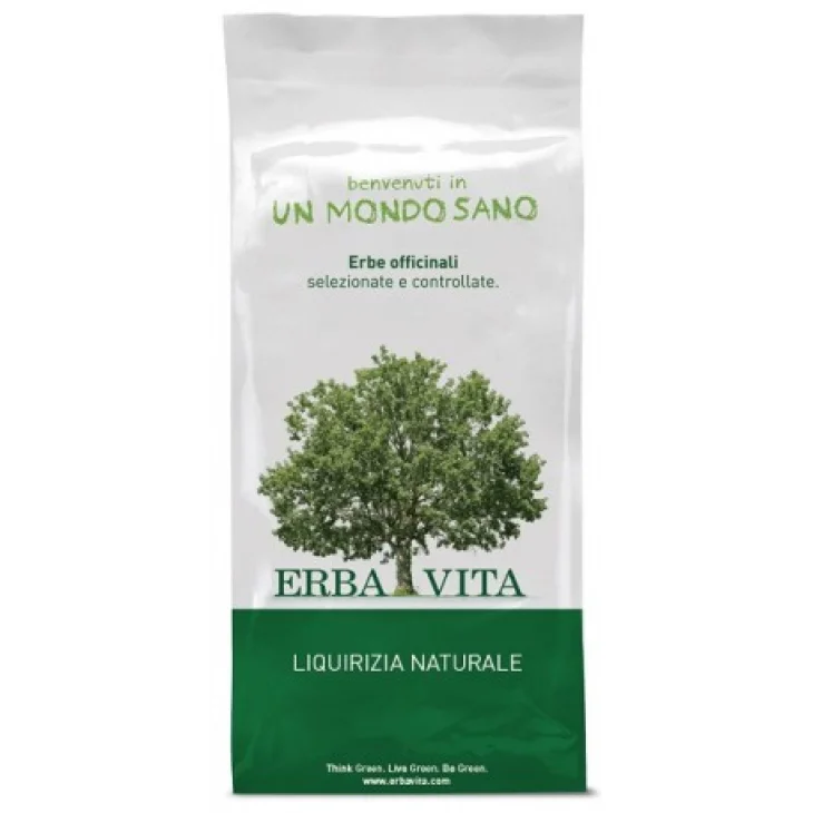 Erba Vita Liquirizia Naturale In Polvere Integratore Per il Benessere Digestivo 100 g