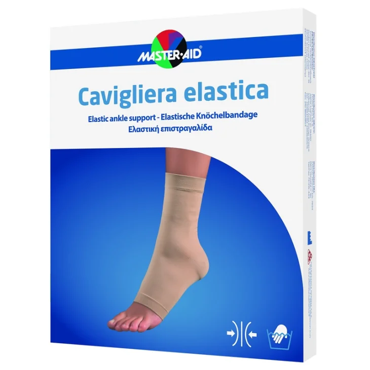 CAVIGLIERA ELASTICA MASTER-AID SPORT TAGLIA 3 23/26CM CAVIGLIERA ELASTICA MASTER-AID SPORT TAGLIA 3 23/26CM