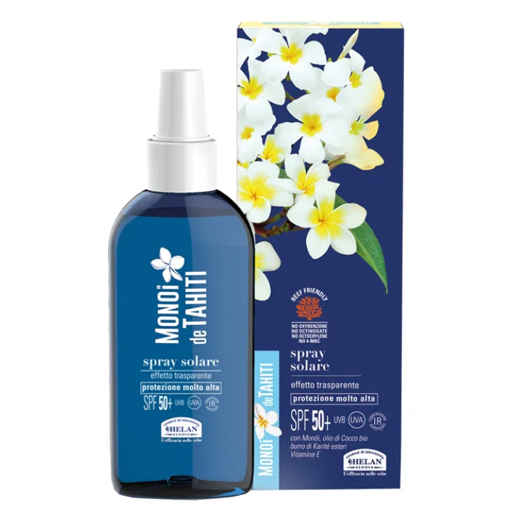 MONOI DE TAHITI SPRAY SOLARE EFFETTO TRASPARENTE SPF50+ 150ML