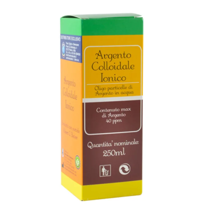 ARGENTO COLLOIDALE IONICO 40PPM CERTIFICATO 250 ML ARGENTO COLLOIDALE IONICO 40PPM CERTIFICATO 250 ML