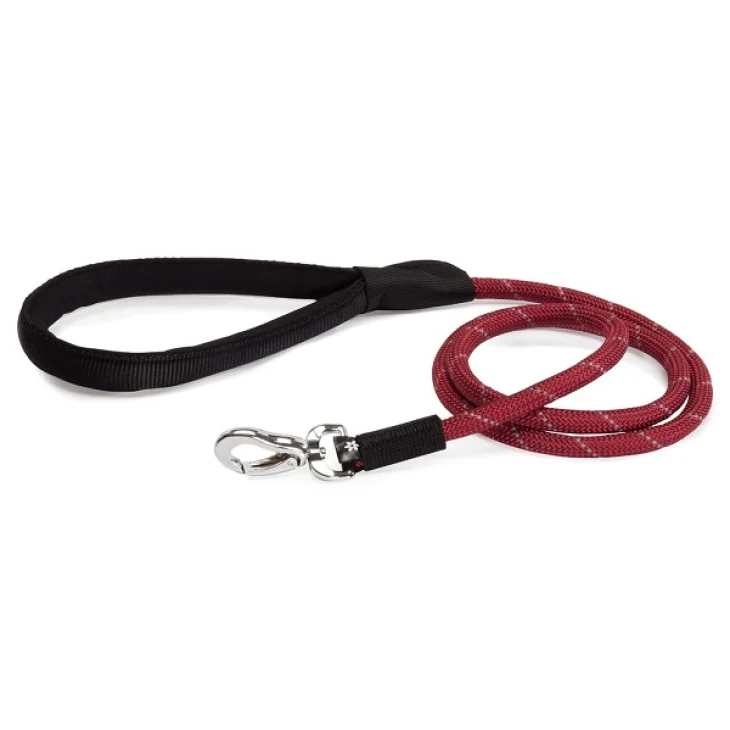 GUINZAGLIO PER CONDUZIONE CORDA REFLEX ROSSO 12 X 1200 MM