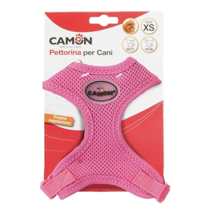 PETTORINA A DOPPIA REGOLAZIONE MESH BLU XS