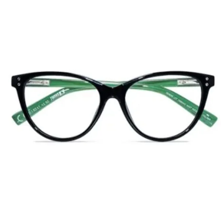 OCCHIALE DA LETTURA PREMONTATO PLATINUM VENERE NERO +1,50