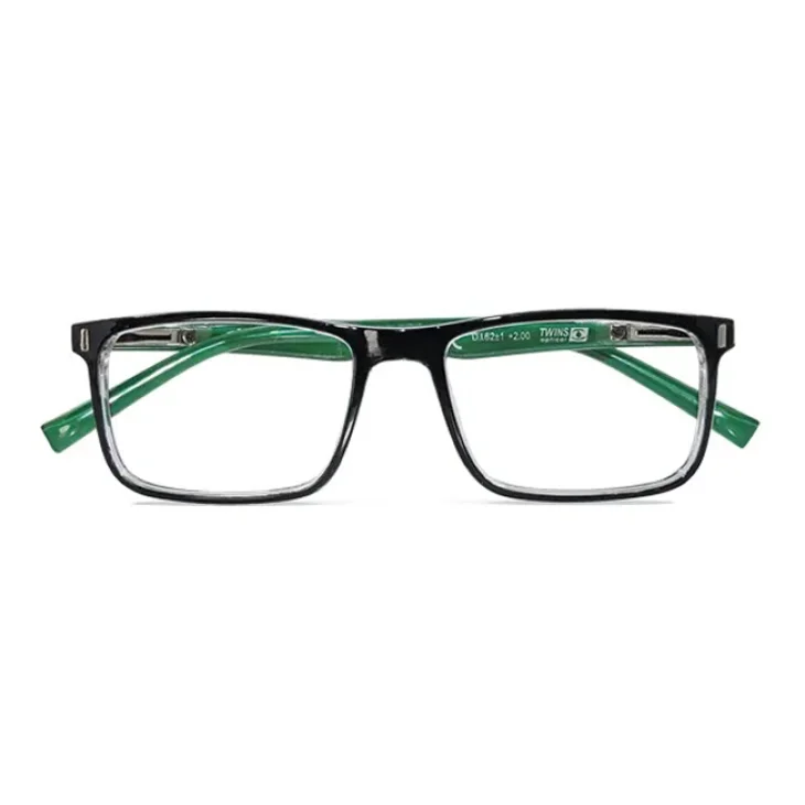 OCCHIALE DA LETTURA PREMONTATO PLATINUM GIOVE NERO +2,00