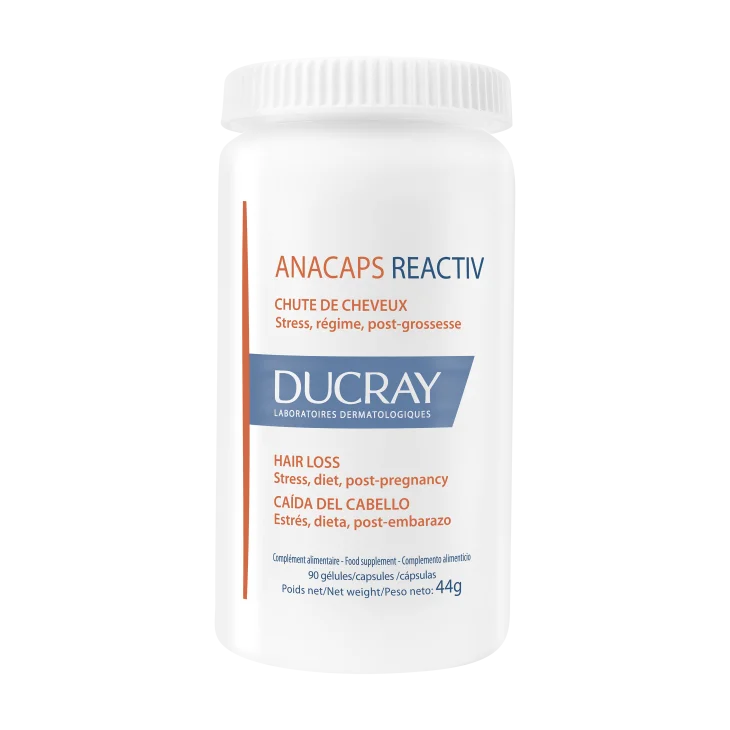 Ducray Anacaps Reactiv Gel 90U Integratore per il Benessere dei Capelli 90 capsule